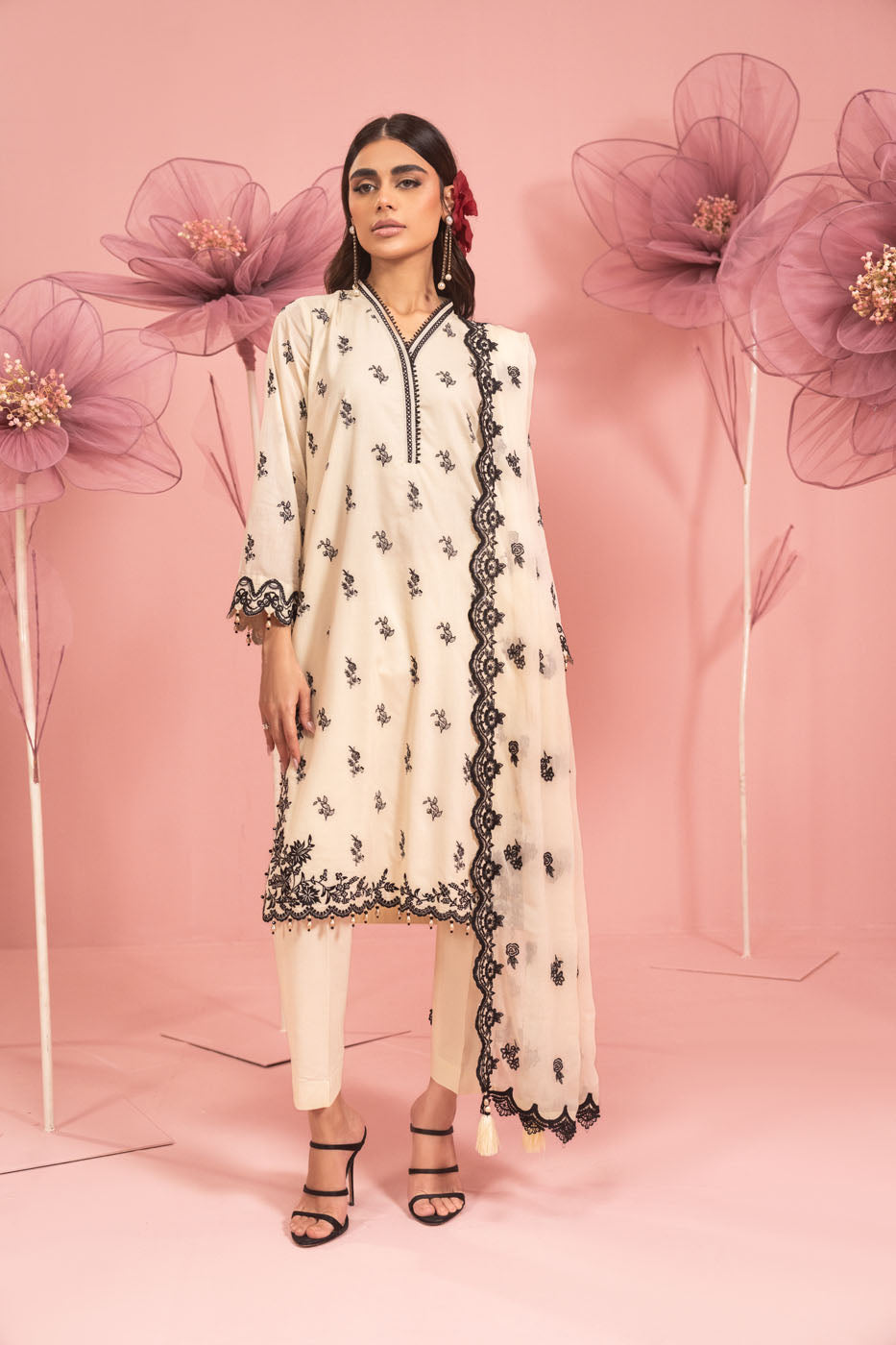 RTS | SHIRT, LINING, TROUSER & DUPATTA