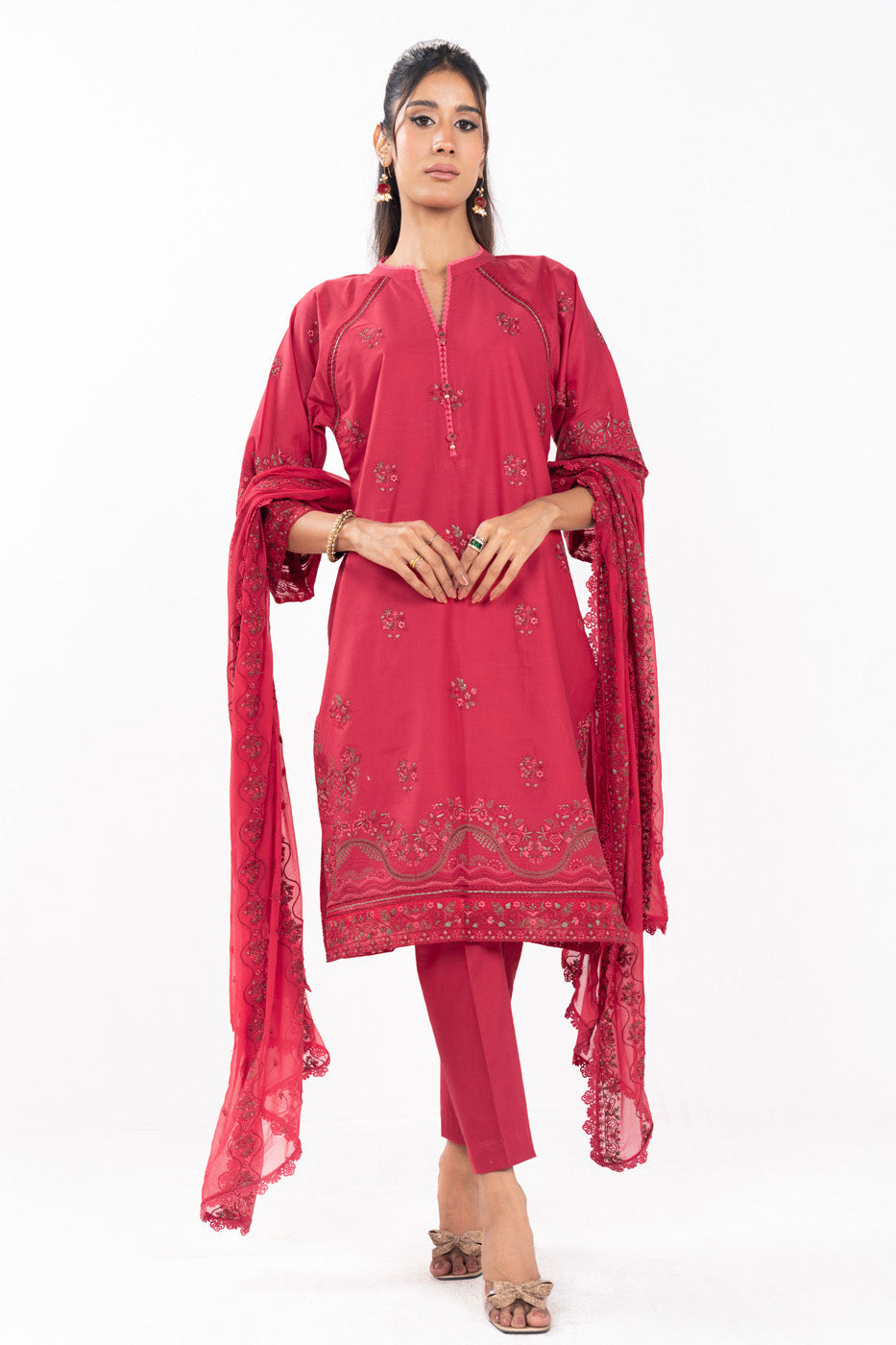 RTS | SHIRT, TROUSER & DUPATTA