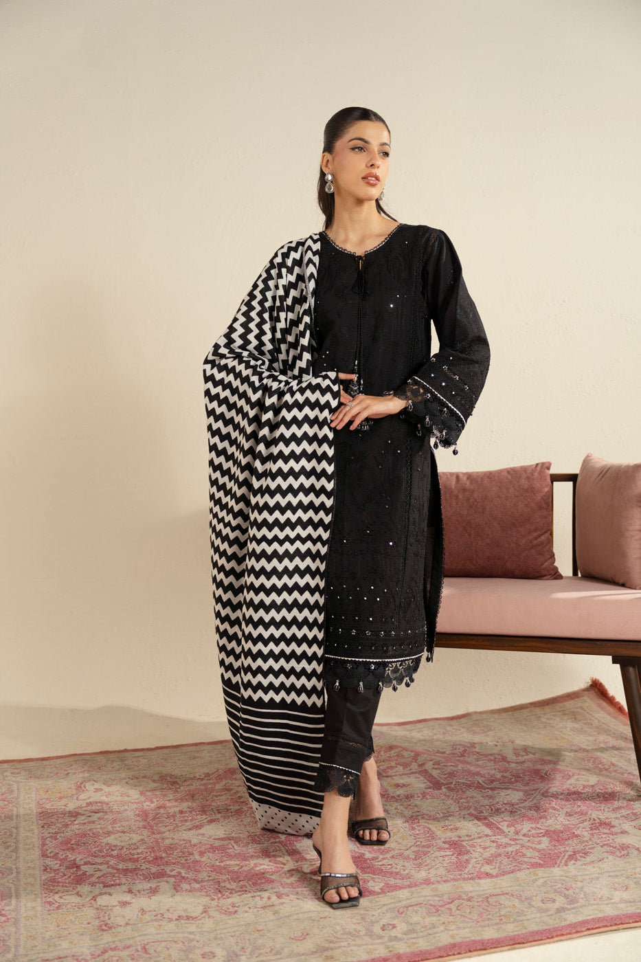 RTS | SHIRT, TROUSER & SHAWL