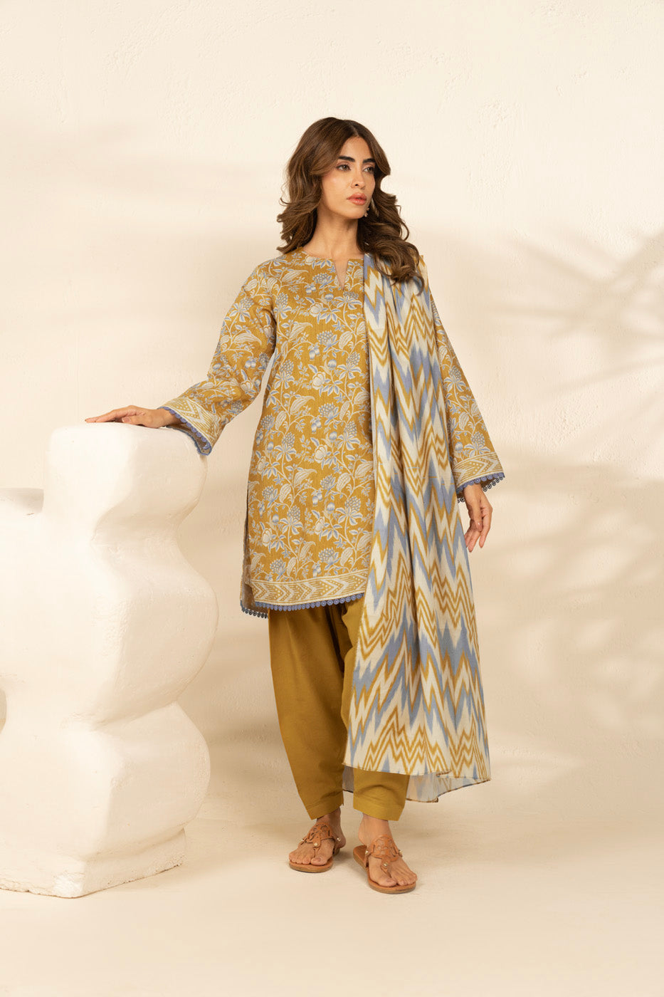RTS | SHIRT, TROUSER & DUPATTA