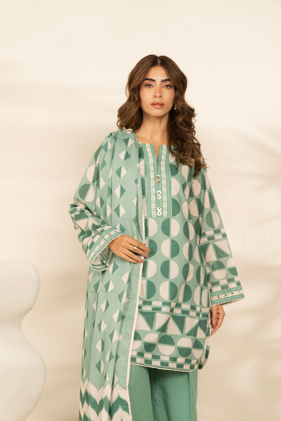 RTS | SHIRT, TROUSER & DUPATTA