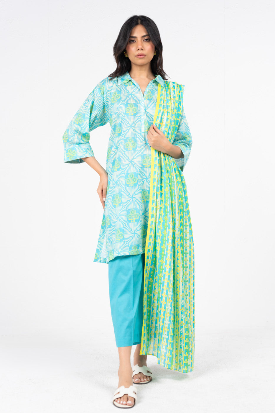 RTS | SHIRT, TROUSER & DUPATTA