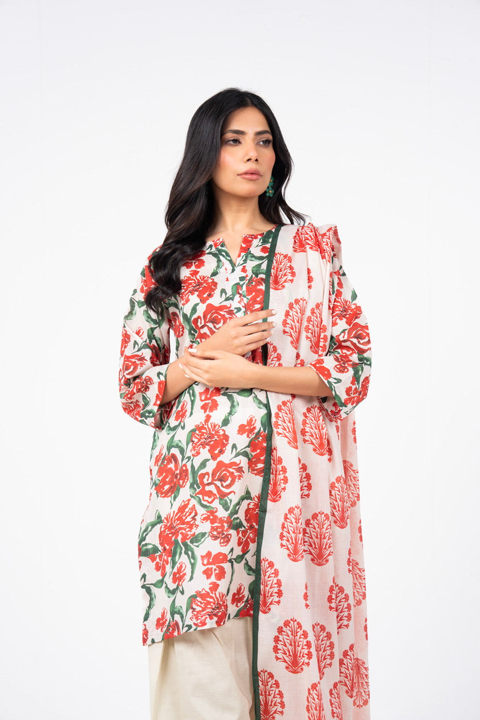 RTS | SHIRT, TROUSER & DUPATTA
