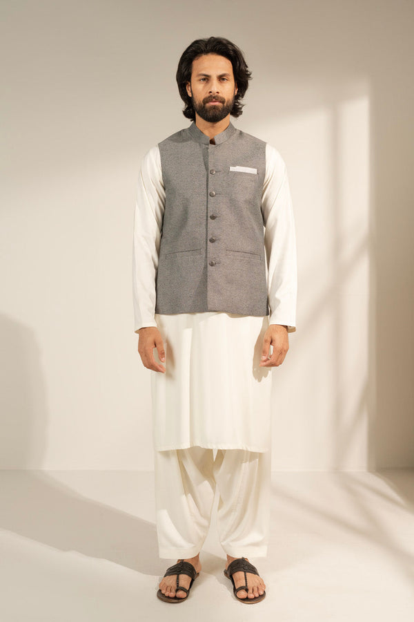 Regular Fit Blended Waistcoat