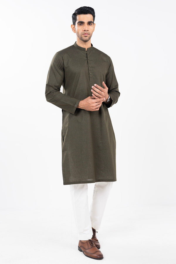 Regular Fit Karandi Kurta