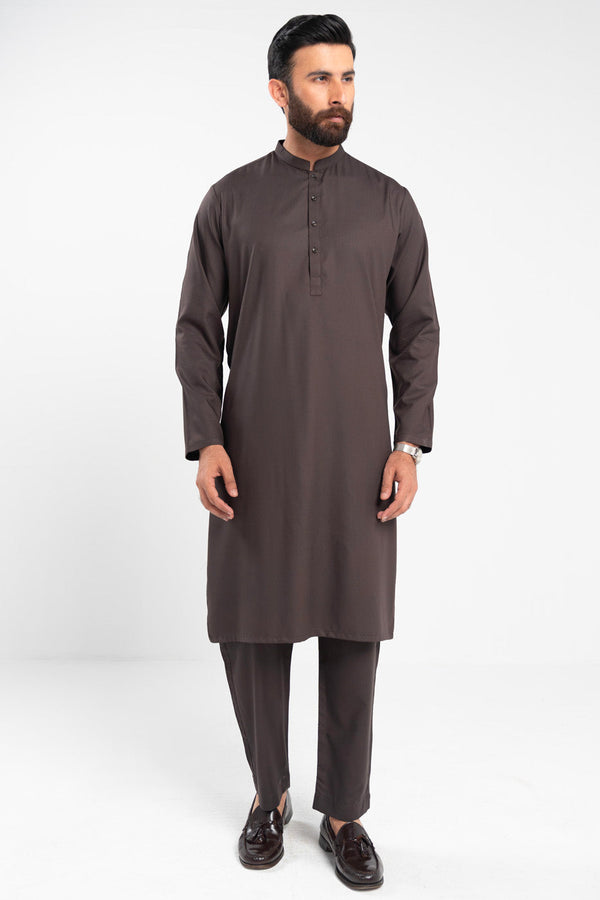 Regular Fit Jacquard Kurta