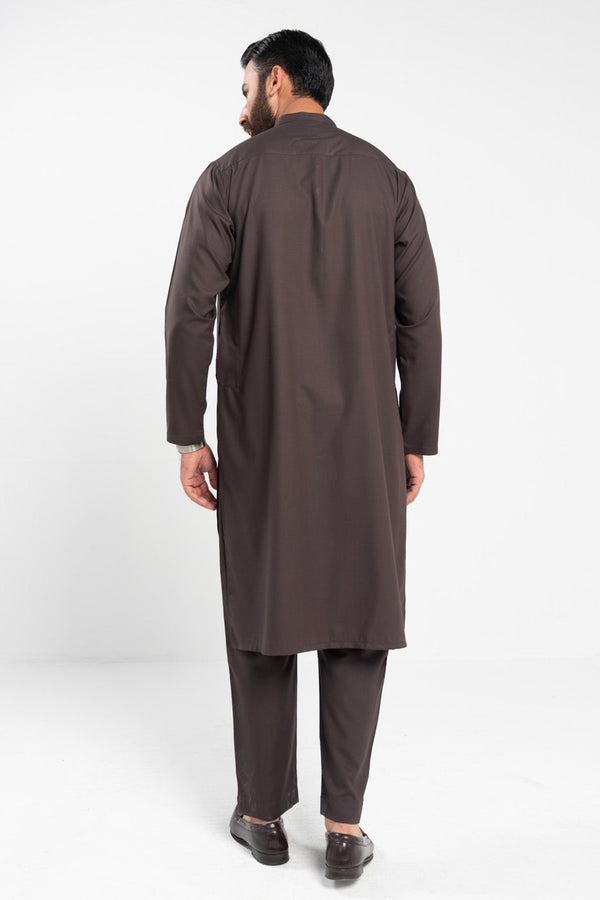 Slim Fit Jacquard Kurta