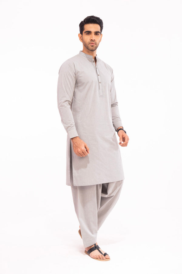 Dyed Embroidered Shamrey Shalwar Kameez