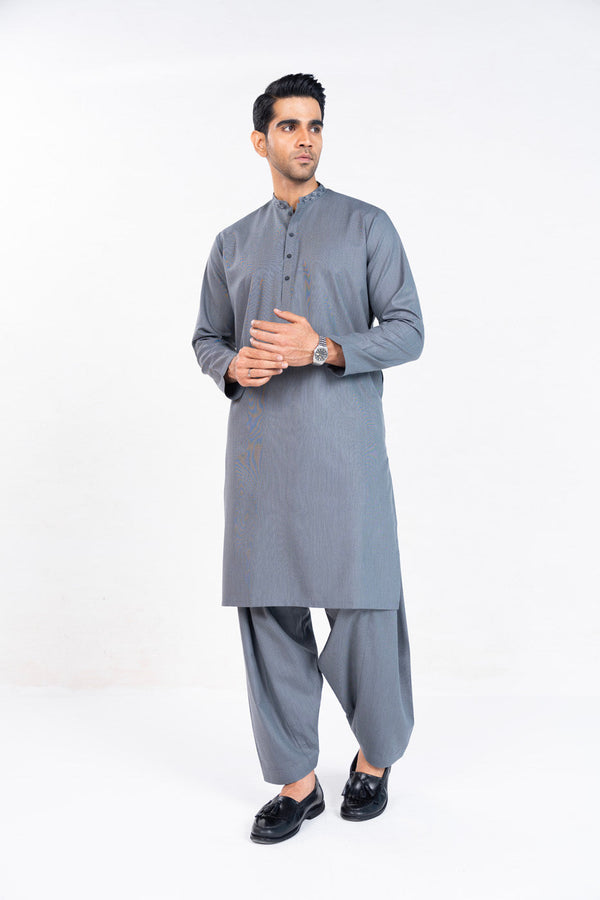 Dyed Blended Shalwar Kameez