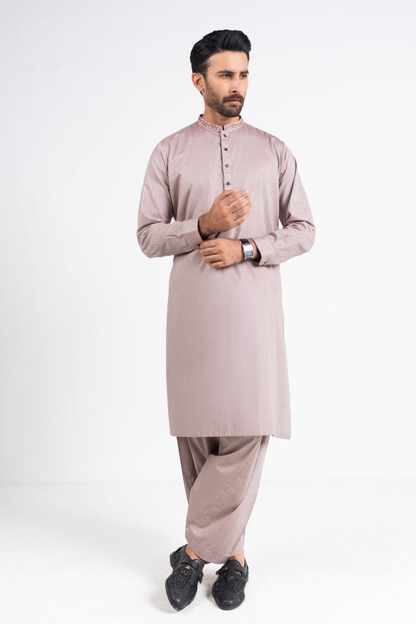 Regular Fit Embroidered Kurta Shalwar