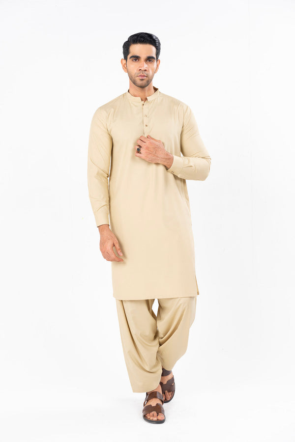 Dyed Blended Shalwar Kameez