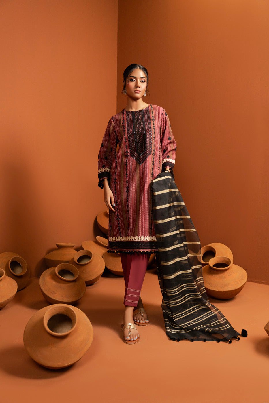 RTS | SHIRT, TROUSER & DUPATTA