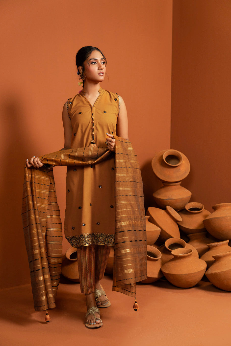 RTS | SHIRT, TROUSER & DUPATTA