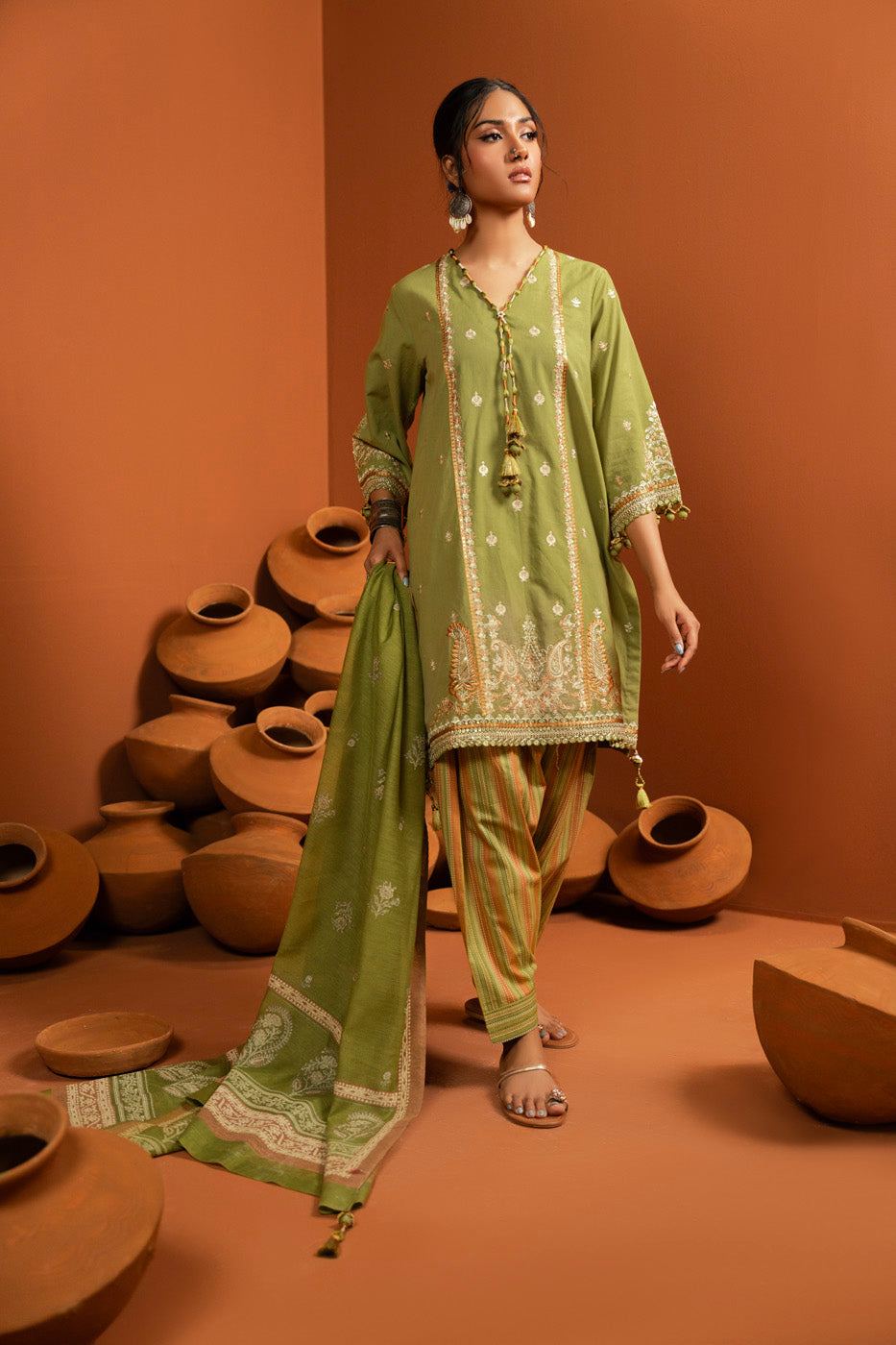 RTS | SHIRT, TROUSER & DUPATTA