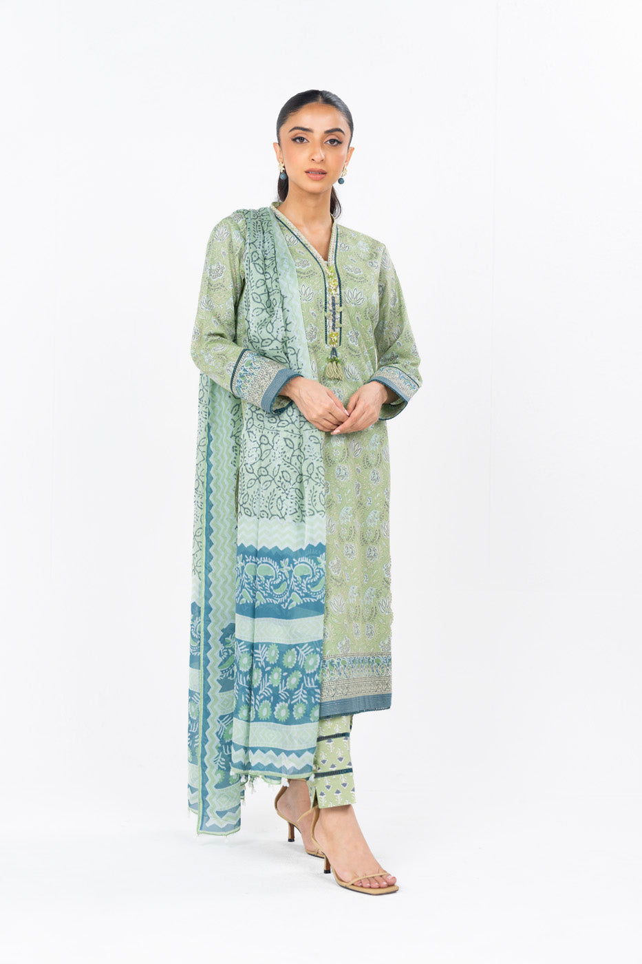 RTS | SHIRT, TROUSER & DUPATTA