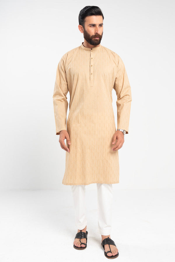 Regular Fit Aqua Kurta