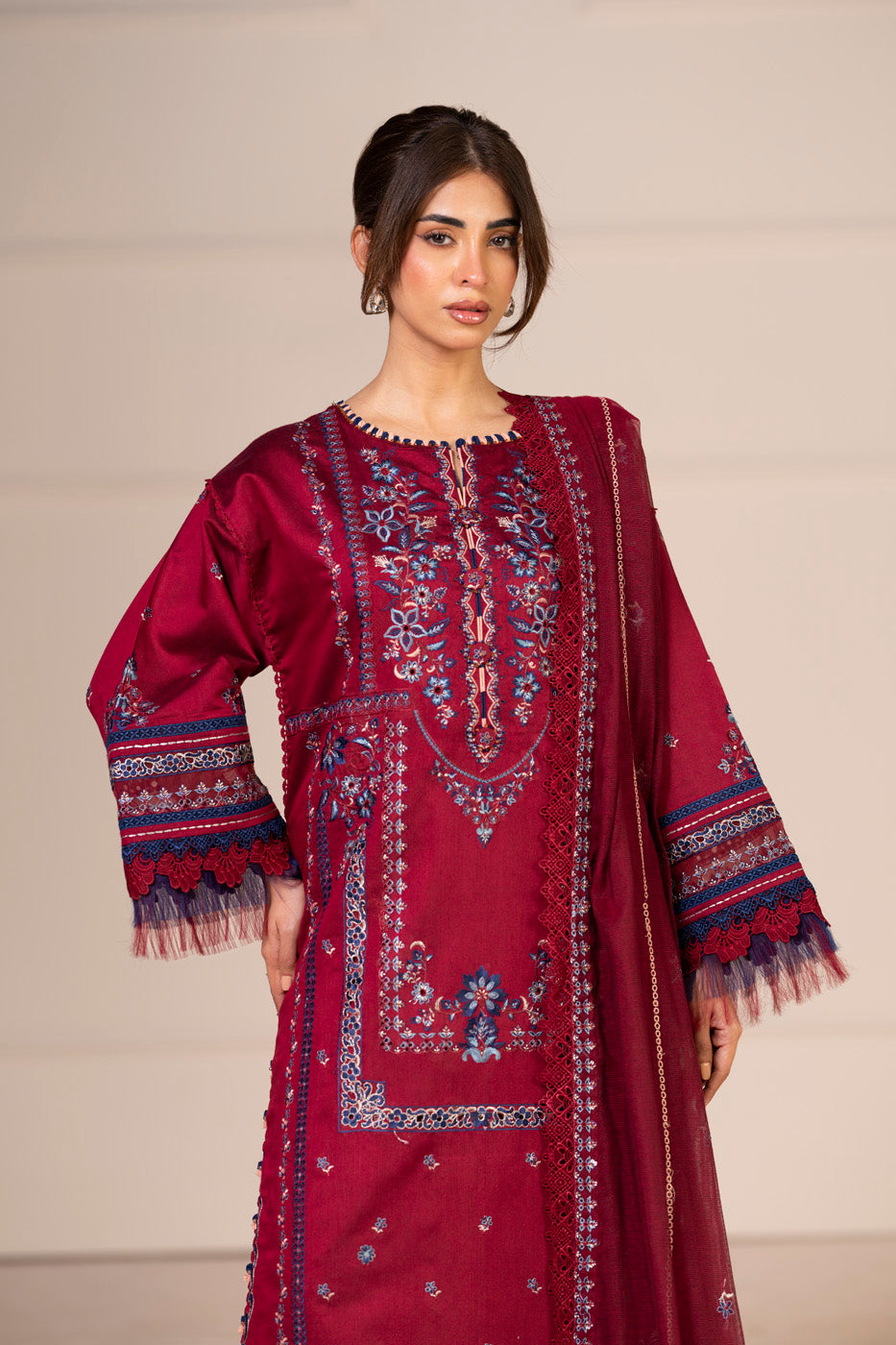 RTS  | SHIRT, TOUSER & DUPATTA