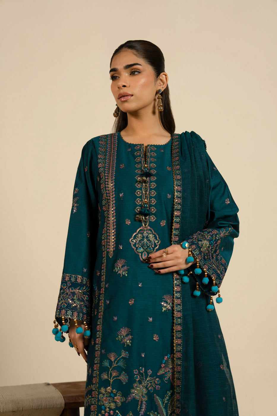 RTS  | SHIRT, TOUSER & DUPATTA