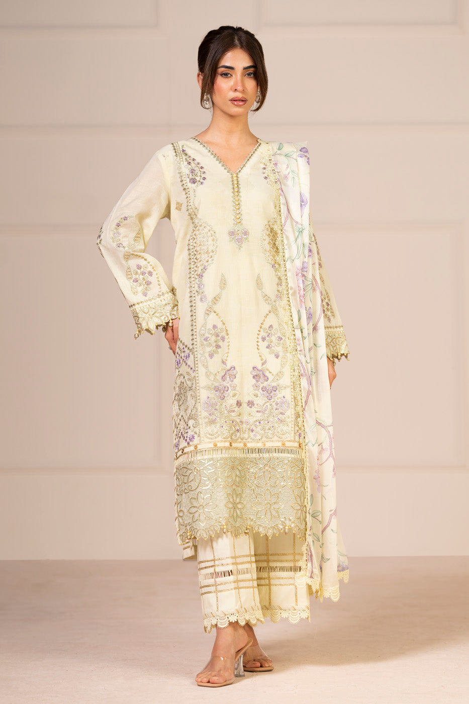 RTS  | SHIRT, TOUSER & DUPATTA