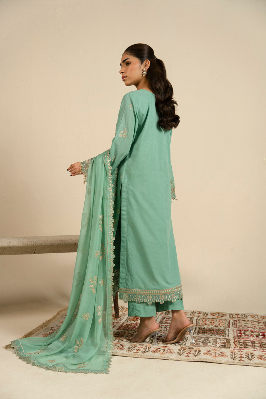 RTS | SHIRT, TROUSER & DUPATTA