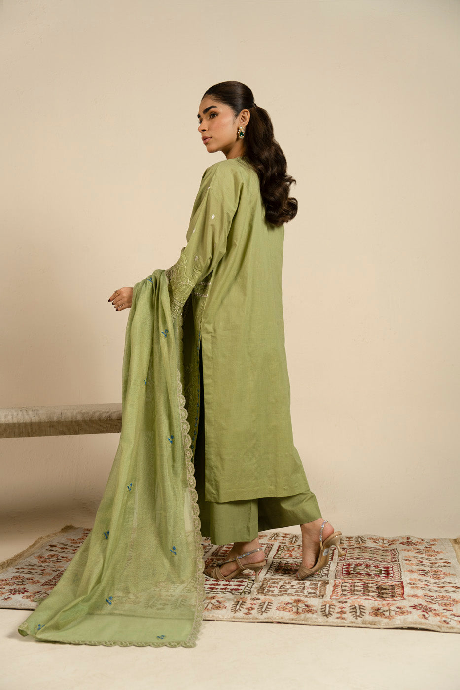 RTS  | SHIRT, TOUSER & DUPATTA