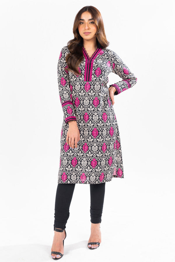 1 Pc Printed Khaddar Shirt 