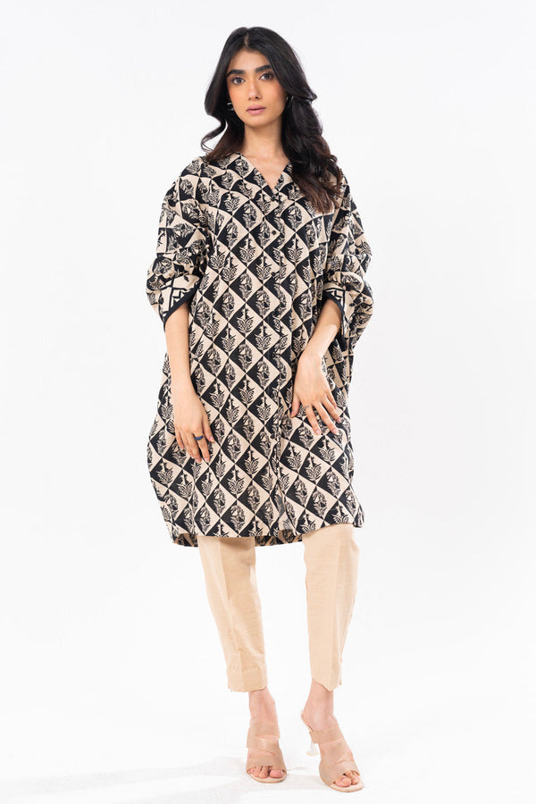 1 Pc Printed Khaddar Shirt 