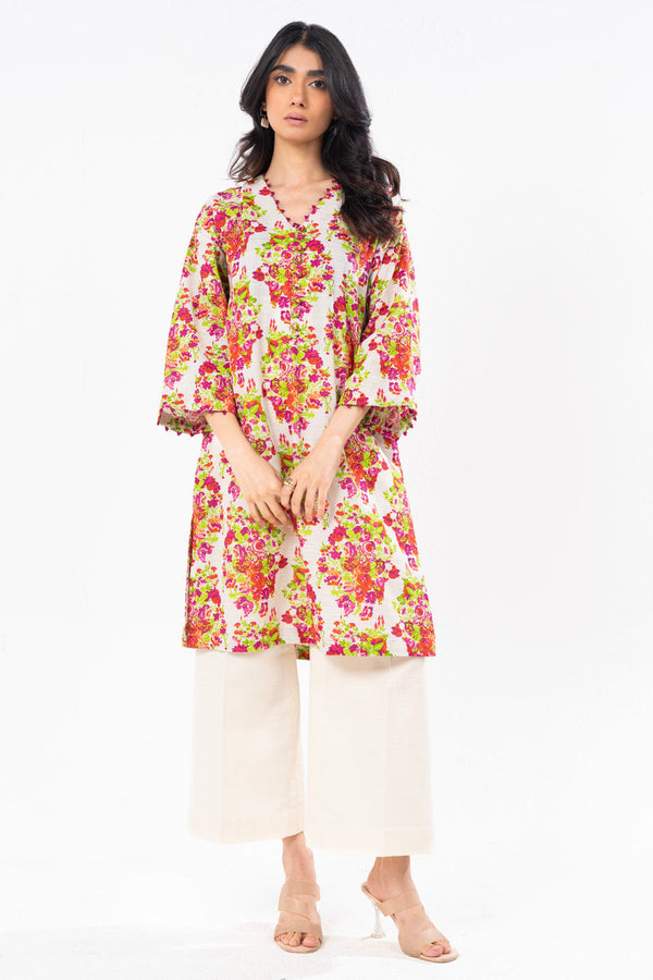 1 Pc Printed Khaddar Shirt 