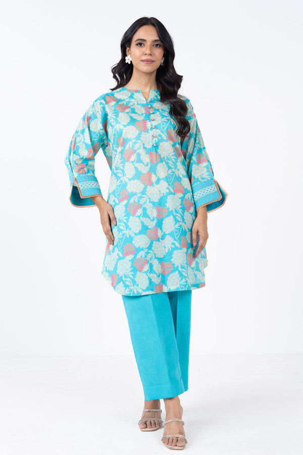 1 Piece Printed Lawn Shirt 
