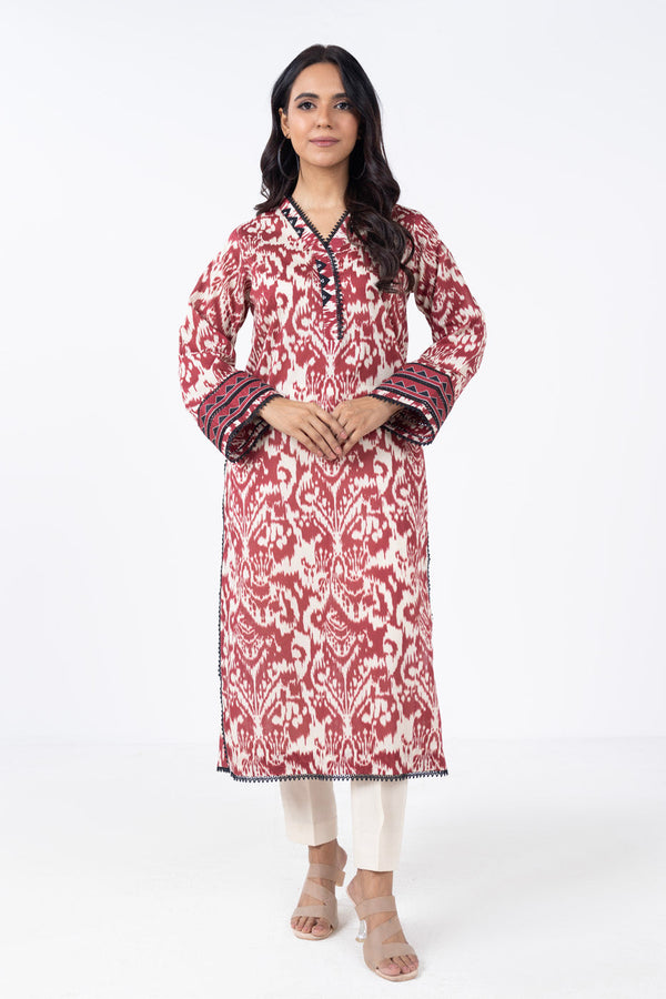 1 Piece Printed Lawn Shirt 