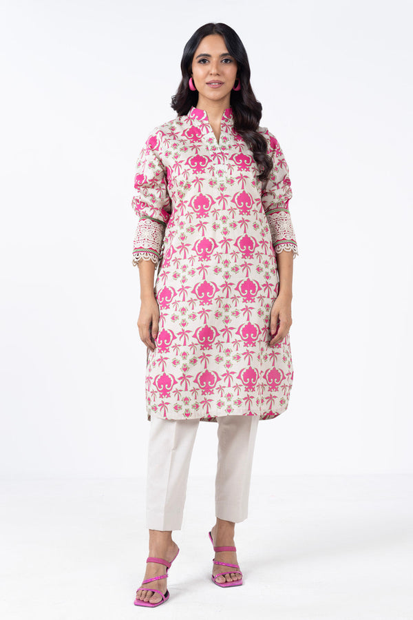 1 Piece Printed Lawn Shirt 