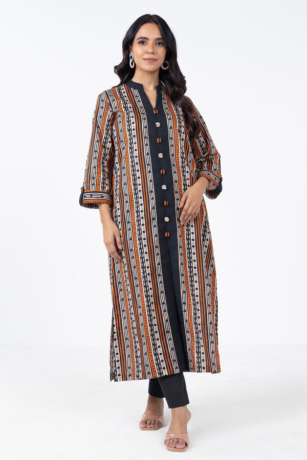 1 Piece Printed Lawn Shirt 