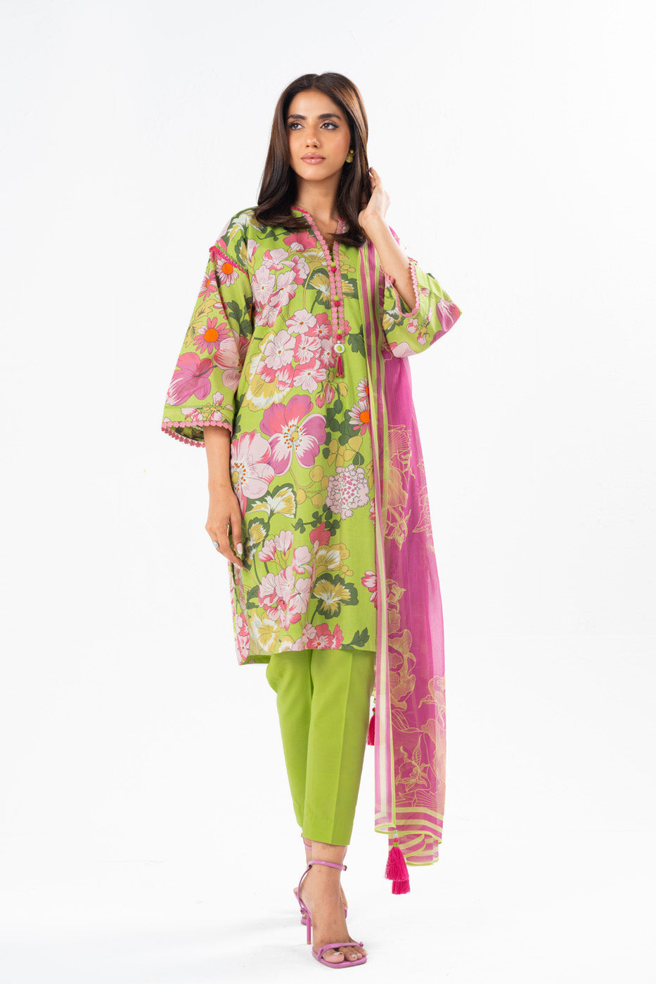 RTS | SHIRT, TROUSER & DUPATTA