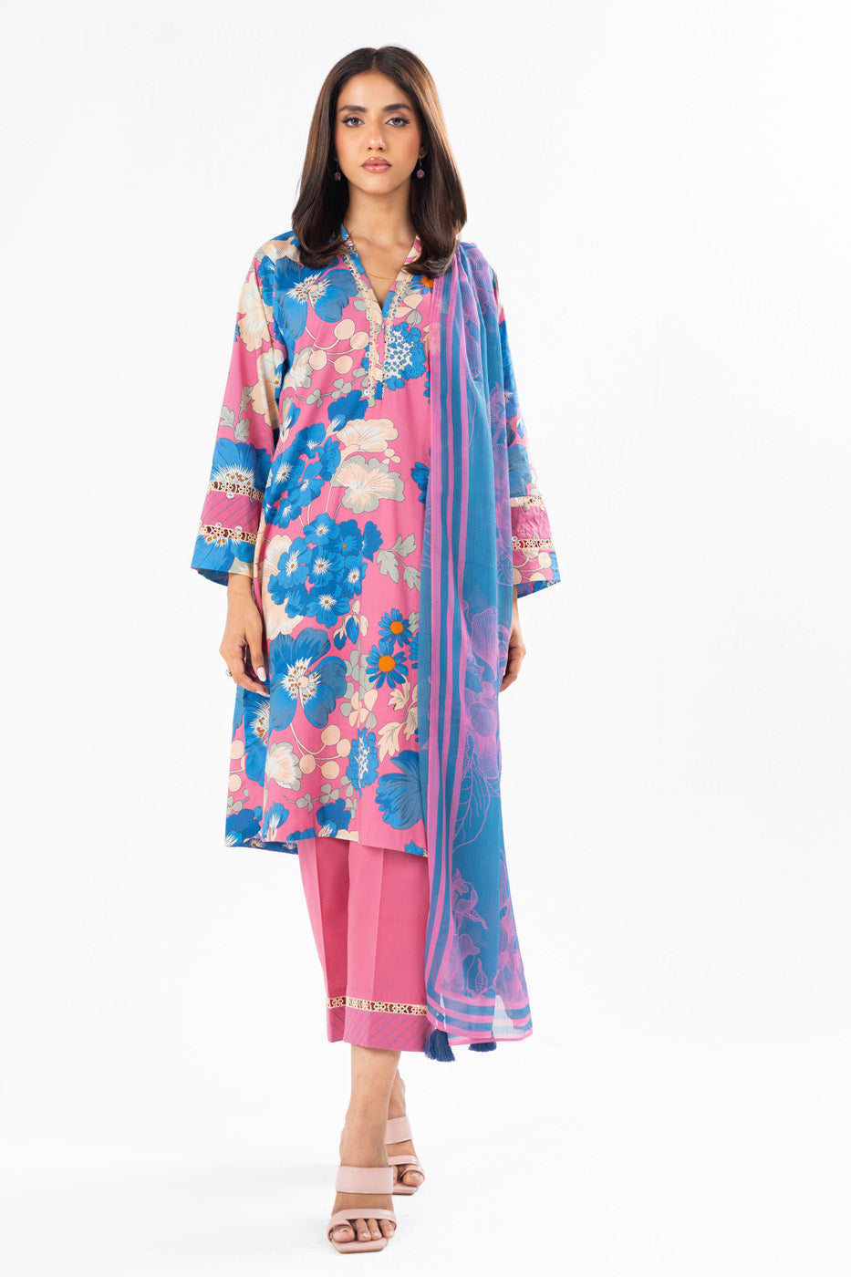 RTS | SHIRT, TROUSER & DUPATTA