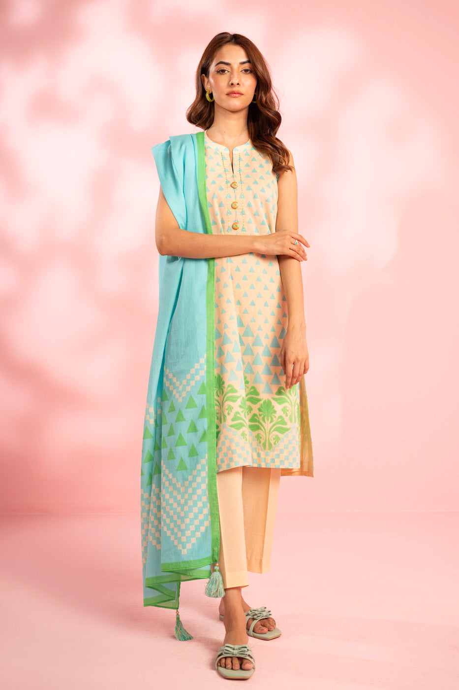 RTS | SHIRT, TROUSER & DUPATTA
