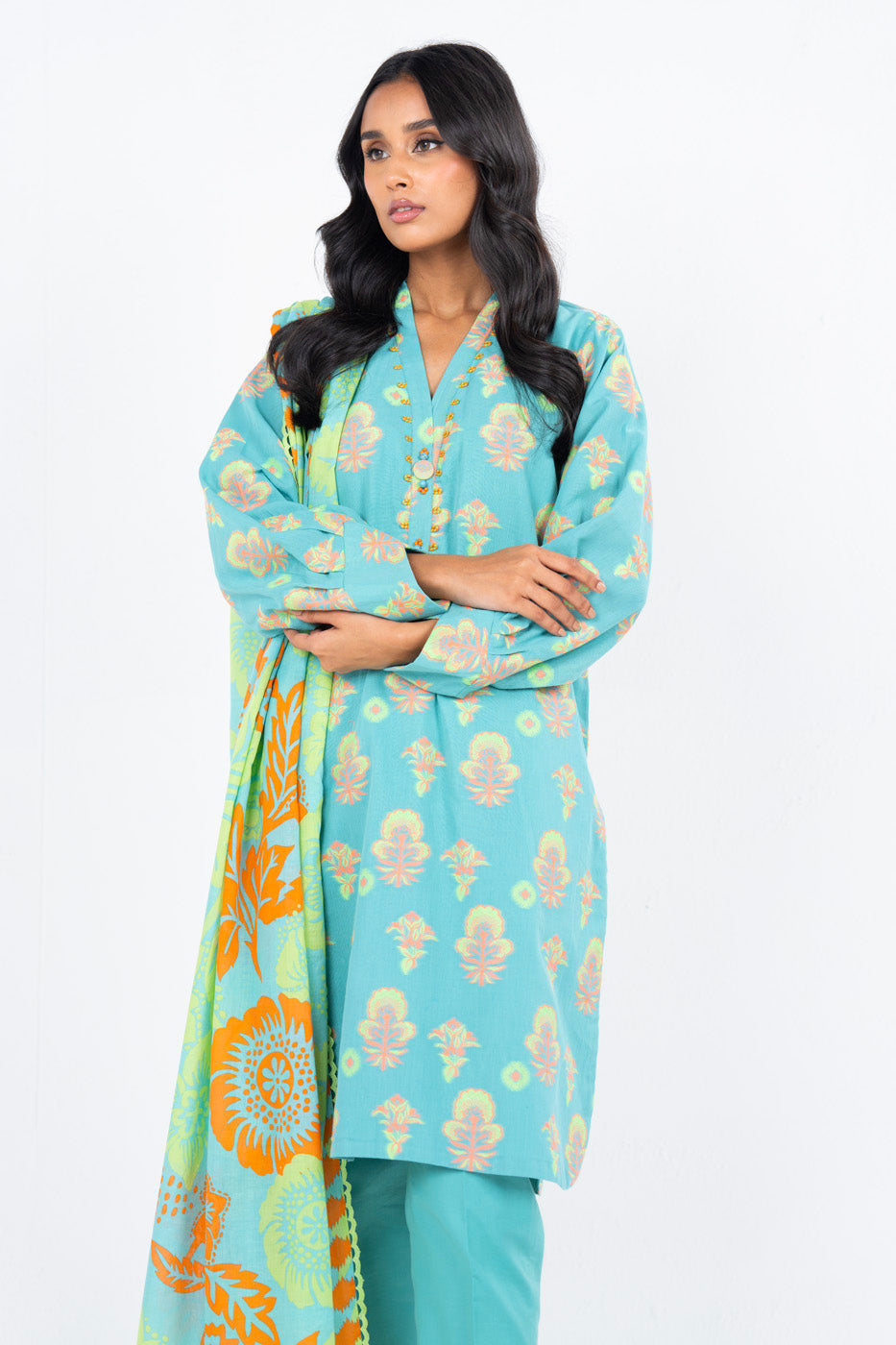 RTS | SHIRT, TROUSER & DUPATTA