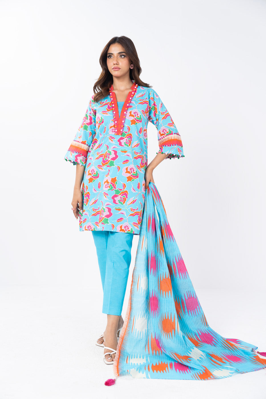 RTS | SHIRT, TROUSER & DUPATTA
