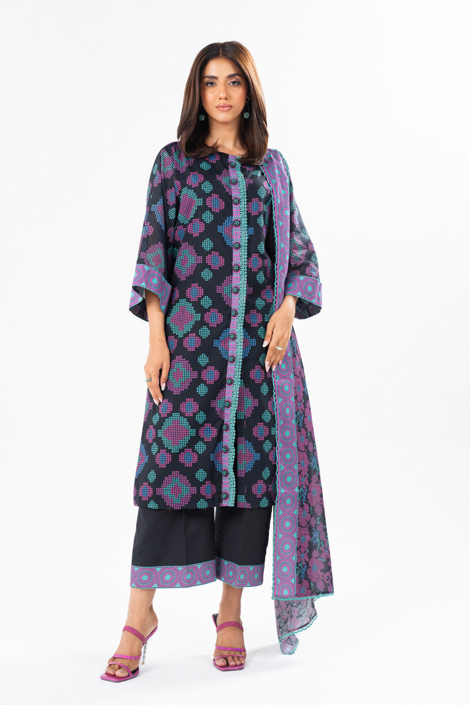 RTS | SHIRT, TROUSER & DUPATTA