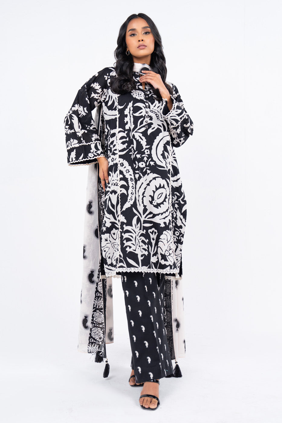 RTS | SHIRT, TROUSER & DUPATTA