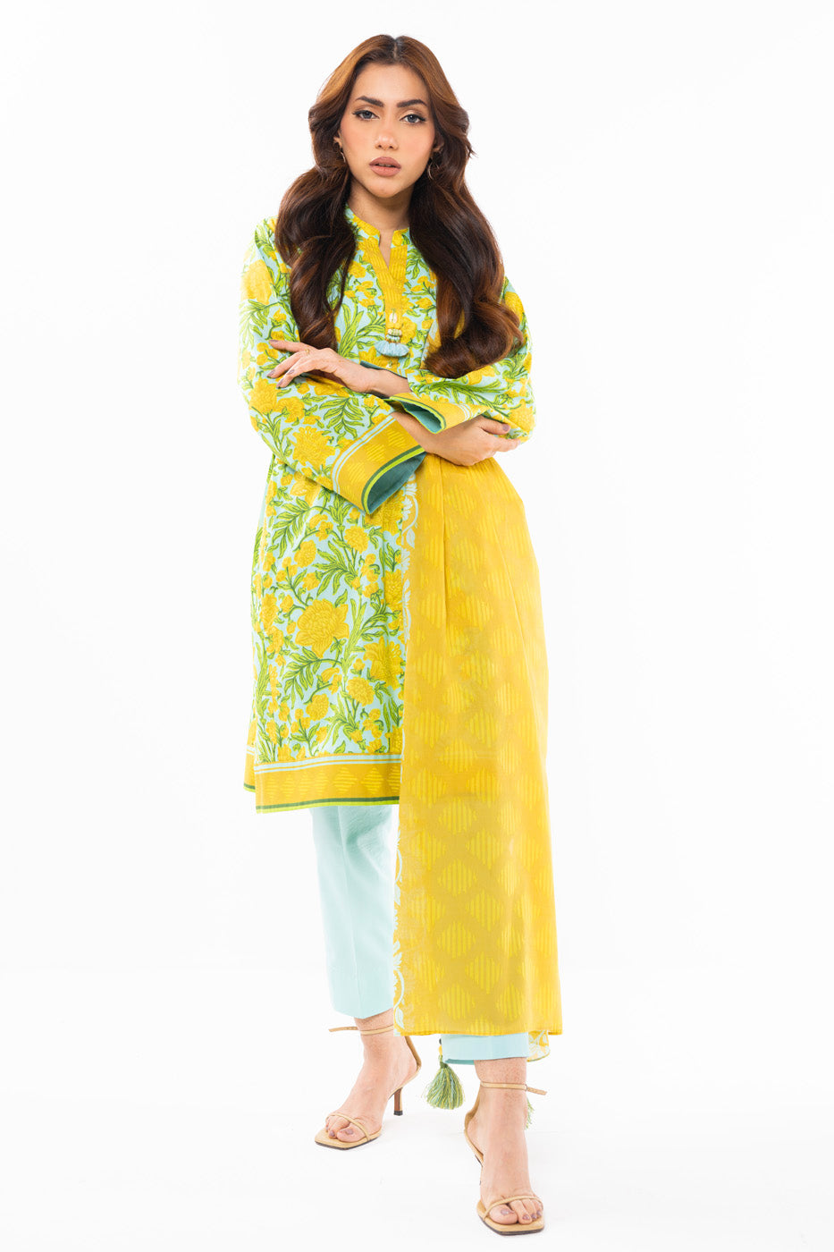 RTS | SHIRT, TROUSER & DUPATTA