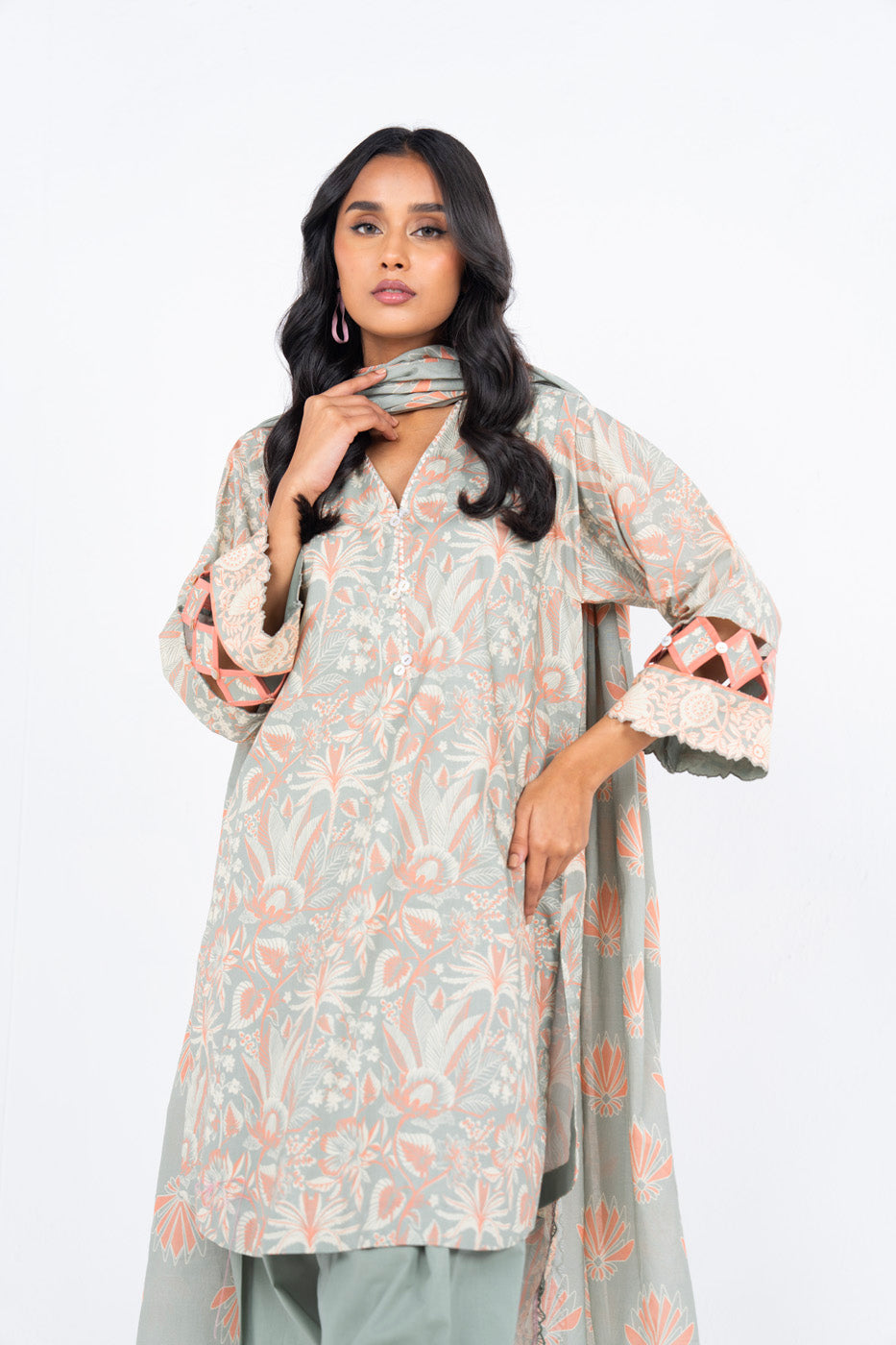 RTS | SHIRT, TROUSER & DUPATTA