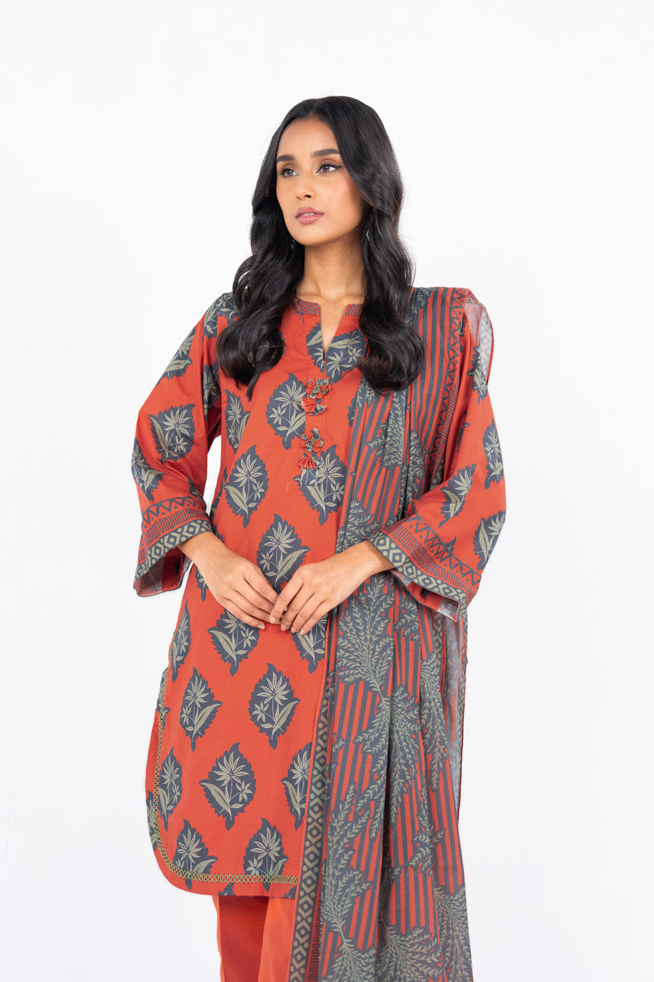 RTS | SHIRT, TROUSER & DUPATTA