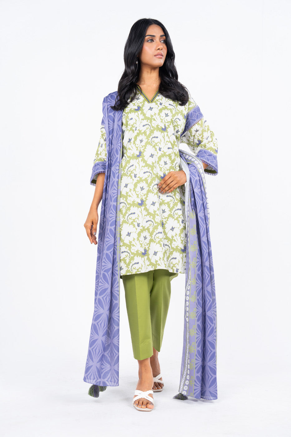 RTS | SHIRT, TROUSER & DUPATTA