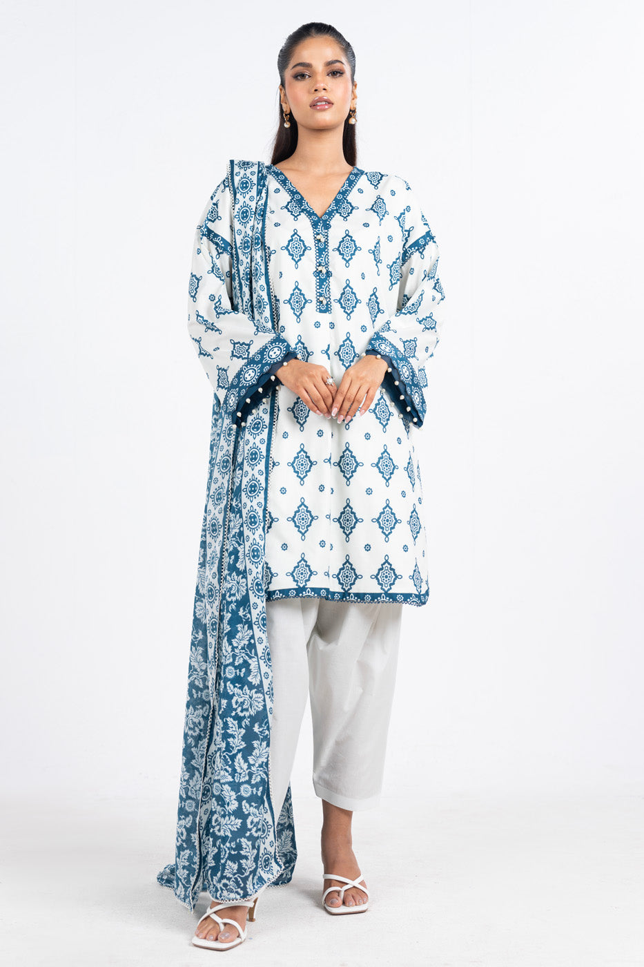 RTS | SHIRT, TROUSER & DUPATTA