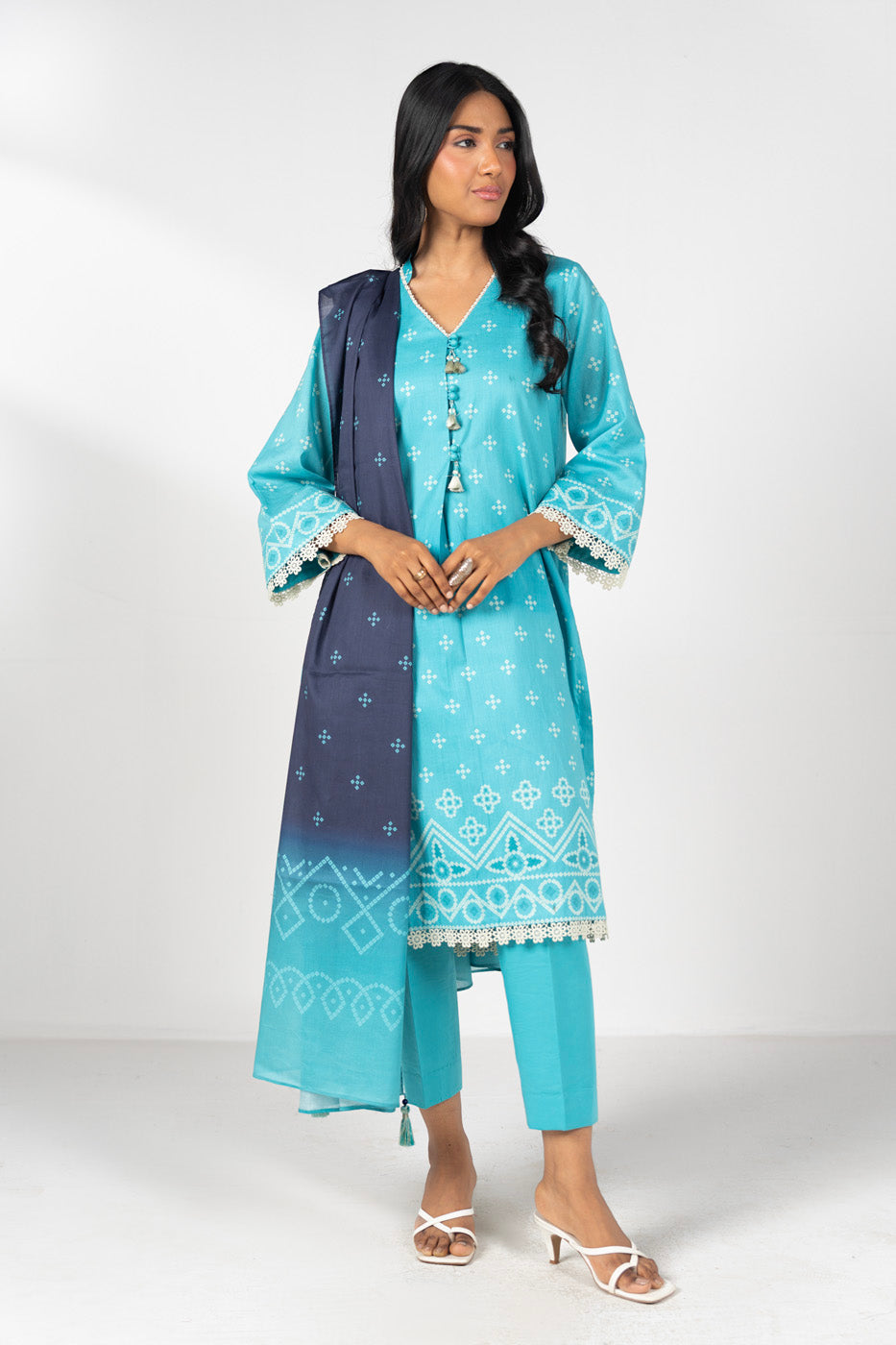 RTS | SHIRT, TROUSER & DUPATTA