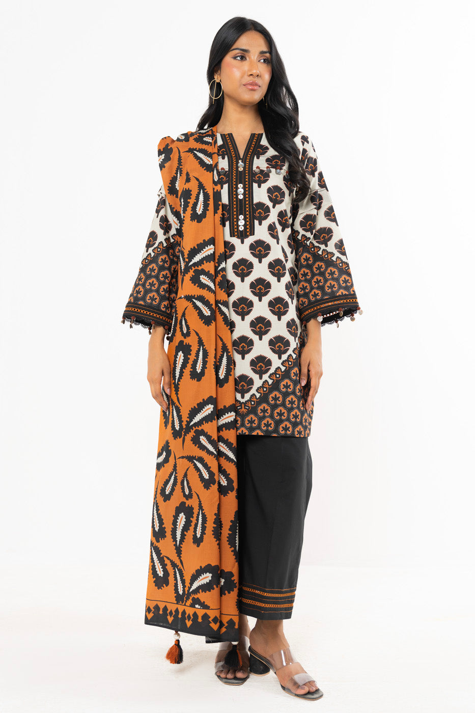 RTS | SHIRT, TROUSER & DUPATTA