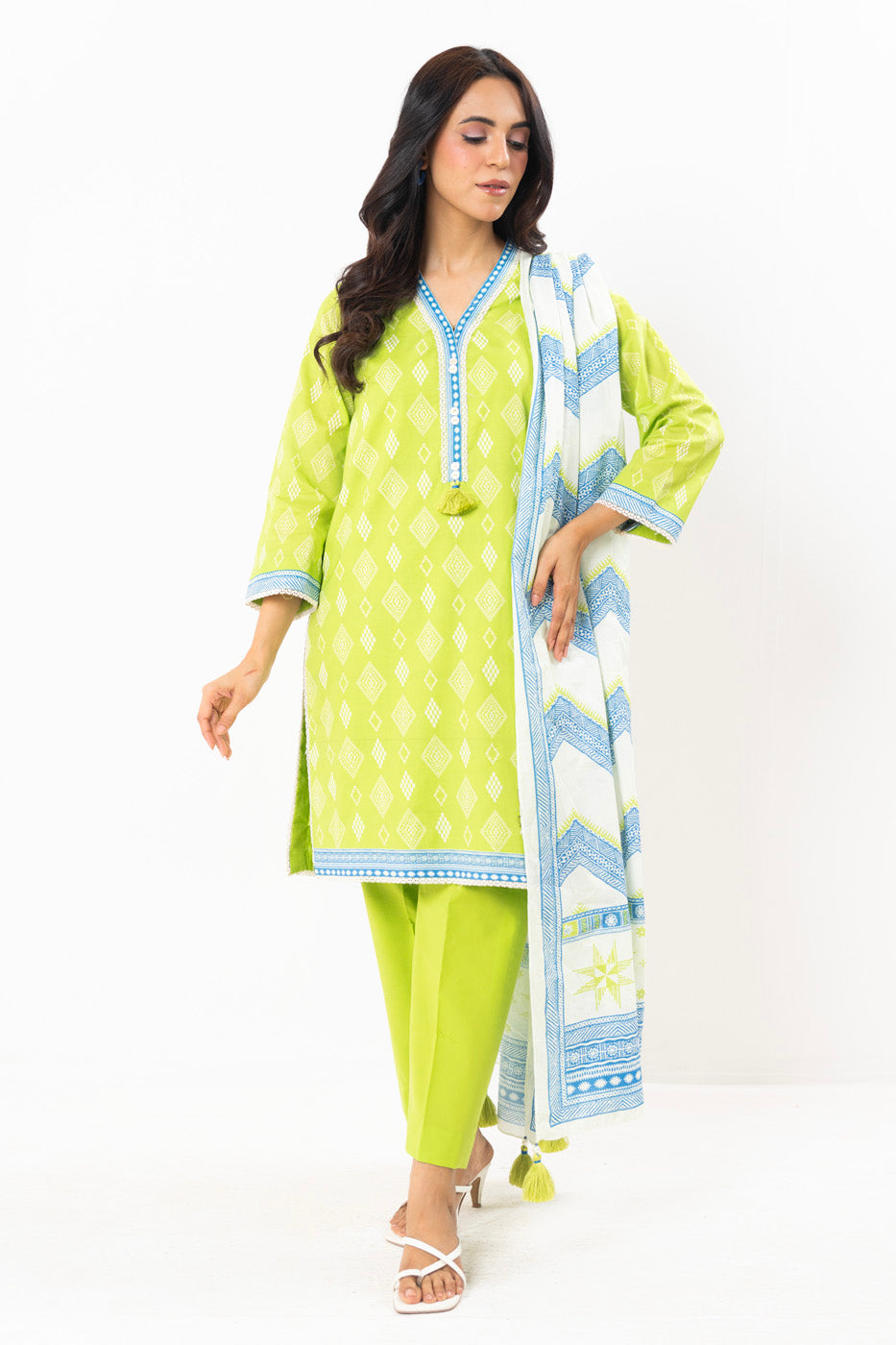 RTS | SHIRT, TROUSER & DUPATTA