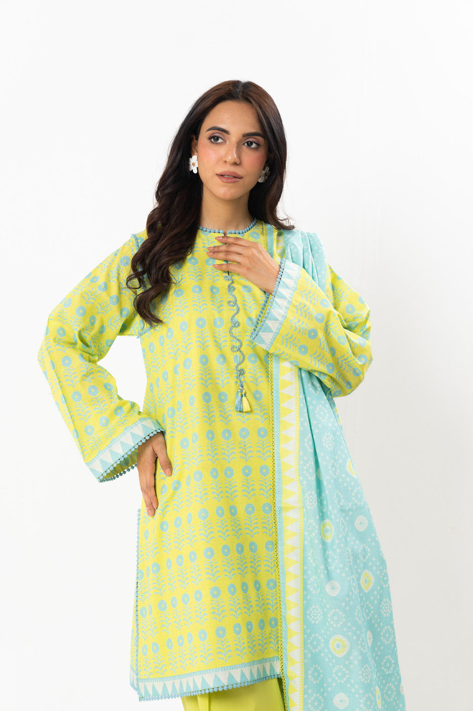 RTS | SHIRT, TROUSER & DUPATTA