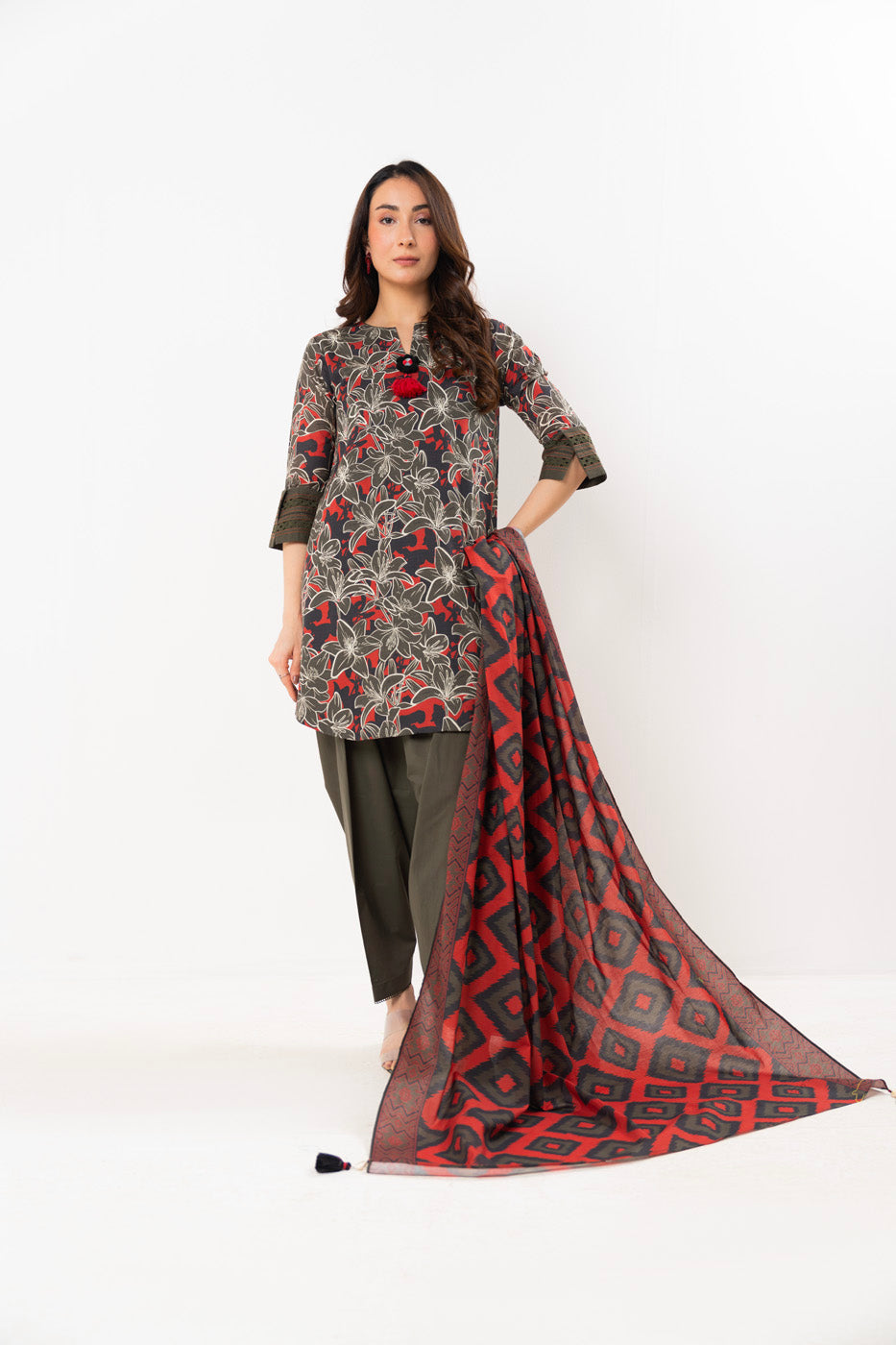 RTS | SHIRT, TROUSER & DUPATTA