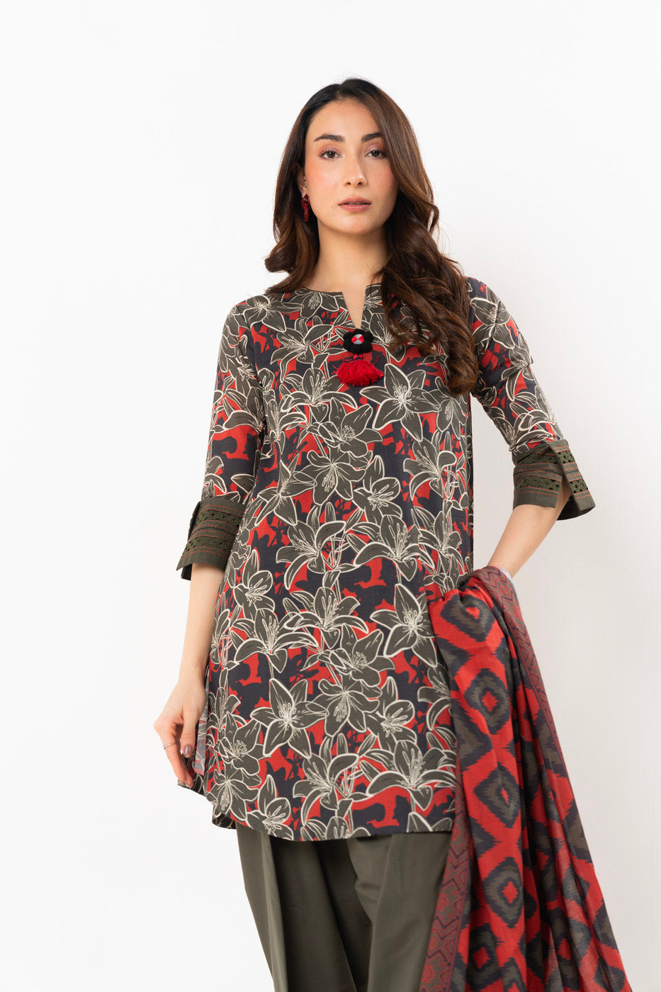 RTS | SHIRT, TROUSER & DUPATTA